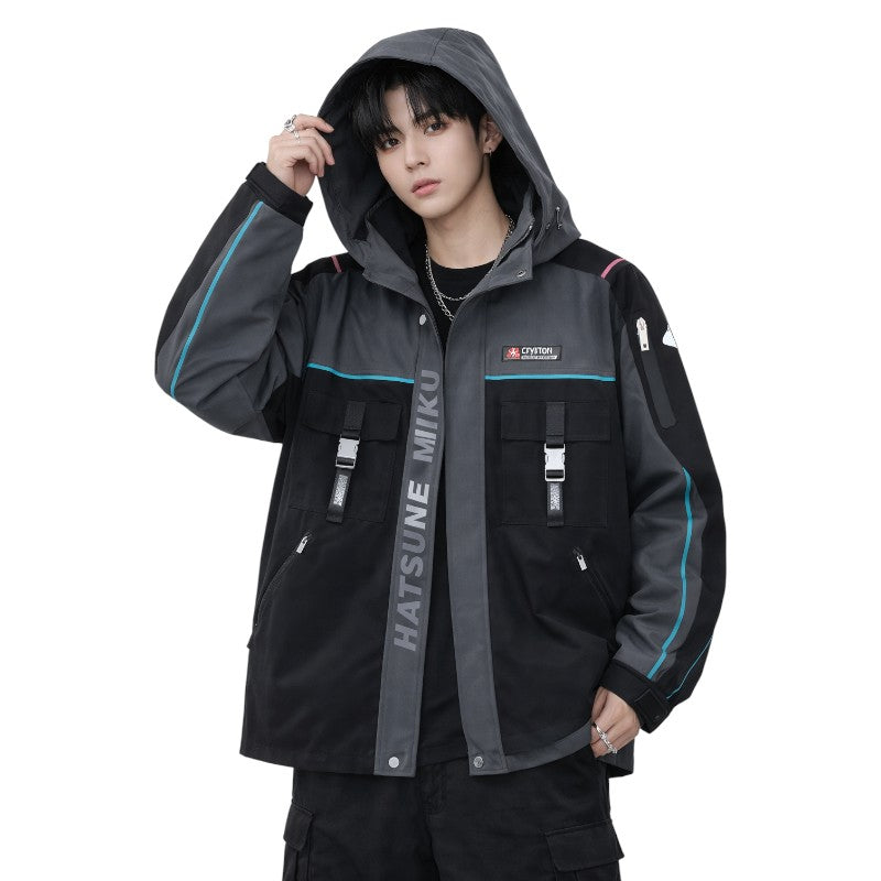 MOEYU Hatsune Miku Hooded Cosplay Jacket